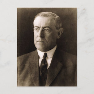 Cartão Postal Woodrow Wilson
