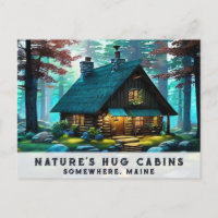 *~* Woods Cabin Colorful Bold Artsy AP49 Primavera