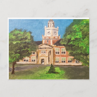 Cartão Postal Woodworth School - Dearborn Michigan