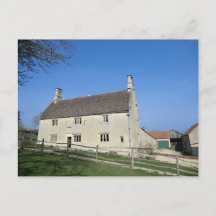 Cartão Postal Woolthorpe Manor, Casa de Sir Isaac Newton