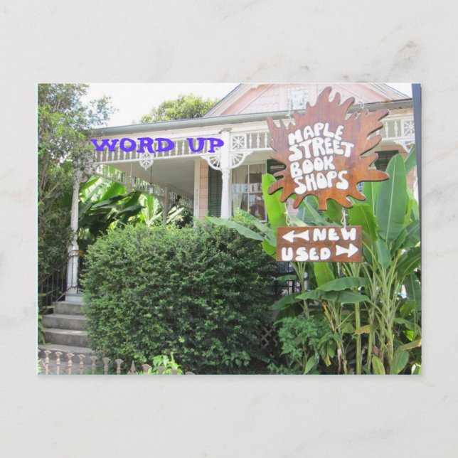 Cartão Postal Word Acima (Frente)