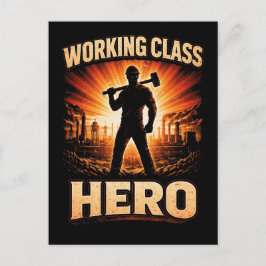 Cartão Postal Working Class Hero