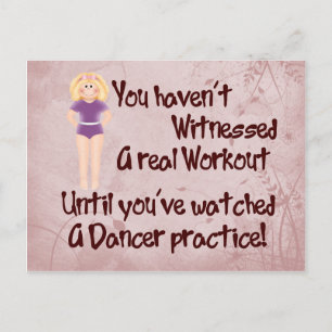 Cartão Postal Workout Real