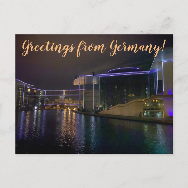 Cartão Postal World2Celebrate: Saudações da Alemanha! (Frente)