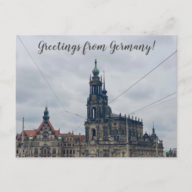 Cartão Postal World2Celebrate: Saudações da Alemanha! (Frente)