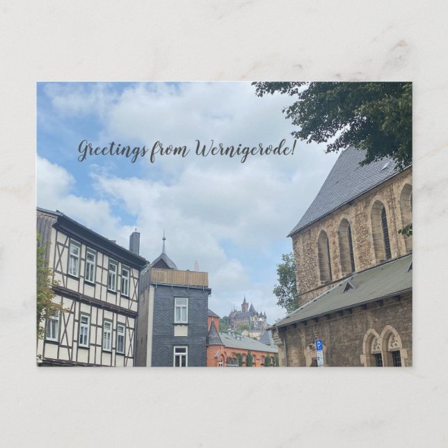 Cartão Postal World2Celebrate: Saudações da Alemanha! (Frente)