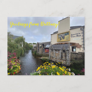 Cartão Postal World2Celebrate: Saudações da Bretanha!