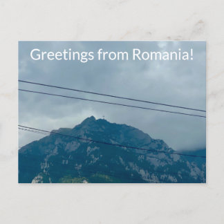 Cartão Postal World2Celebrate: Saudações da Romênia!