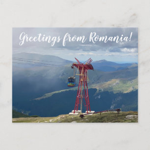 Cartão Postal World2Celebrate: Saudações da Romênia!