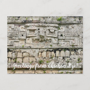 Cartão Postal World2Celebrate: Saudações de Chichén Itzá!