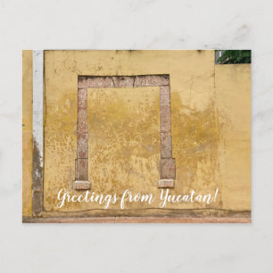 Cartão Postal World2Celebrate: Saudações de Iucatã