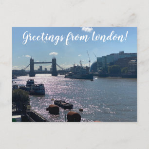 Cartão Postal World2Celebrate: Saudações de Londres!