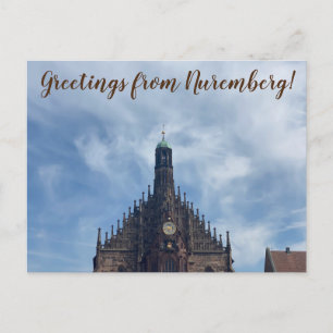 Cartão Postal World2Celebrate: Saudações de Nuremberg!