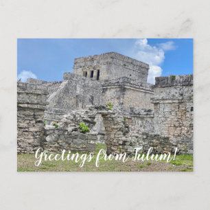 Cartão Postal World2Celebrate: Saudações de Tulum!