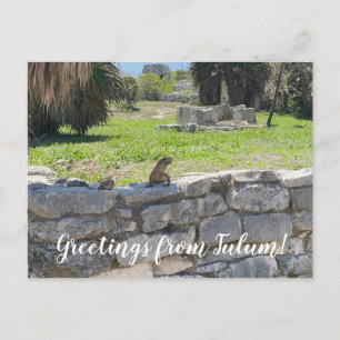 Cartão Postal World2Celebrate: Saudações de Tulum!