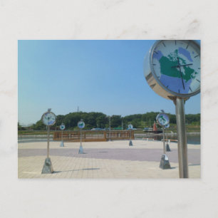 Cartão Postal World Clocks, Coreia