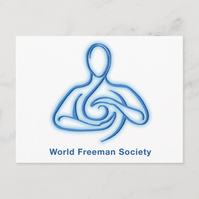 Cartão Postal World Freeman Society (Frente)
