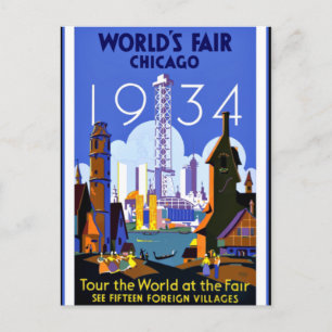Cartão Postal World's Trade Fair, Chicago 1934