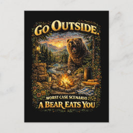 Cartão Postal Worst Case Wilderness