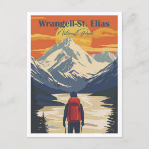 Cartão Postal Wrangell Rua Elias Alaska Viagem