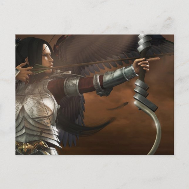 Cartão Postal Wrath do céu (Frente)