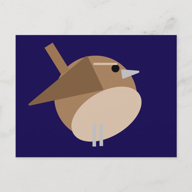 Cartão postal Wren (Frente)