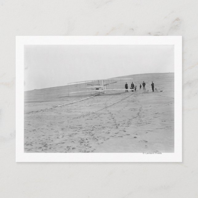 Cartão Postal Wright Brothers 1903 Machine em (Frente)