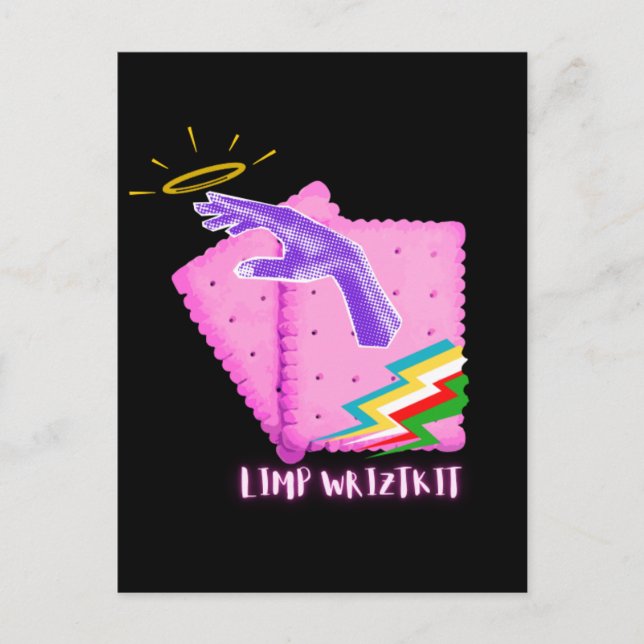 Cartão Postal Wrizket Limp (Frente)