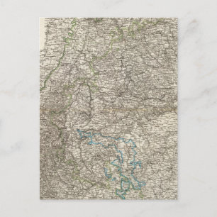 Cartão Postal Wurtemberg, Baden