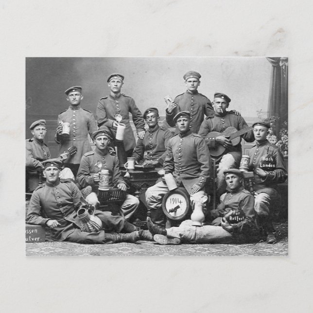 Cartão postal WWI (Frente)