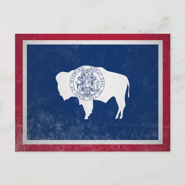Cartão Postal Wyoming (Frente)