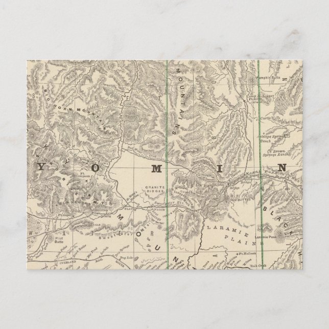 Cartão Postal Wyoming 2 (Frente)