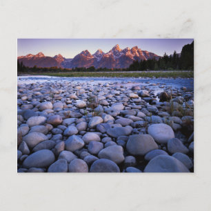 Cartão Postal Wyoming, Parque Nacional Teton, Rio Snake