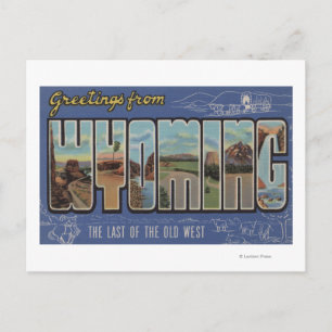 Cartão Postal Wyoming (Último do Velho Oeste)