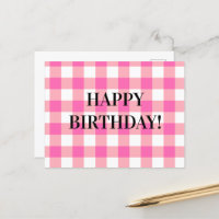 Xadrez de Cottagecore Rosa Gingham