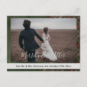 Cartão Postal Xadrez de Natal Merrivelmente Depois do obrigado