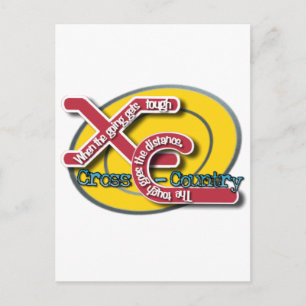 CARTÃO POSTAL XC TOUGH MOTTO - PAÍS CRUZADO