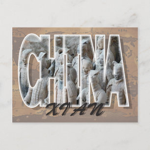 Cartão Postal Xi'an, Cartão-postal da China