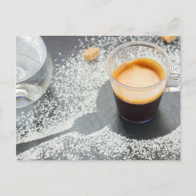 Cartão Postal Xícara de café (Frente)