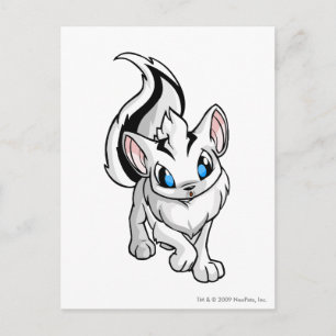 Cartão Postal Xweetok White