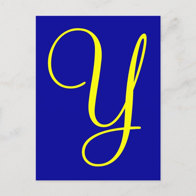 CARTÃO POSTAL Y (Frente)
