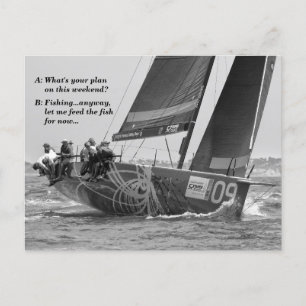 Cartão Postal Yacht meme