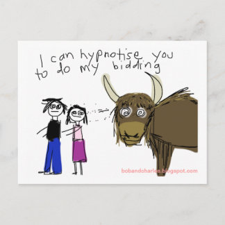 Cartão Postal Yak Cósmico #2