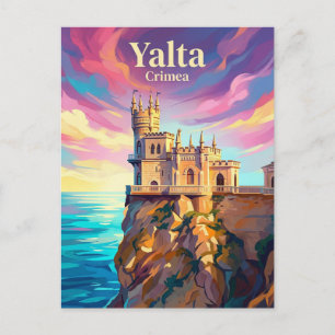 Cartão Postal Yalta Crimeia