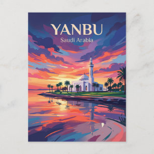 Cartão Postal Yanbu Arábia Saudita