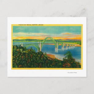 Cartão Postal Yaquina Bay BridgeNewport, OR