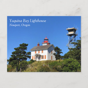 Cartão Postal Yaquina Bay Lighthouse, Newport, Oregon