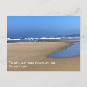 Cartão Postal Yaquina Bay State Recreation Site, Newport, Oregon