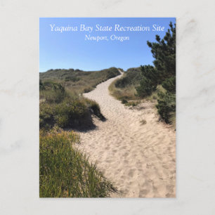 Cartão Postal Yaquina Bay State Recreation Site, Newport, Oregon