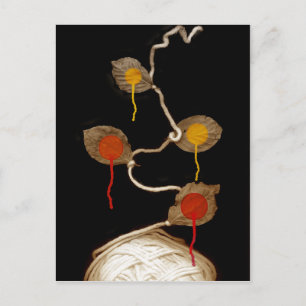Cartão Postal yarn bloom 2013